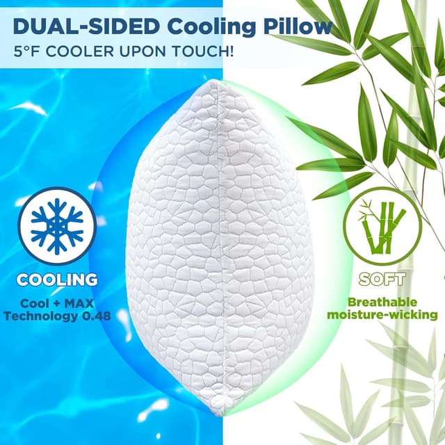 Detalle de Cooling King Size Pillow 2 Pack