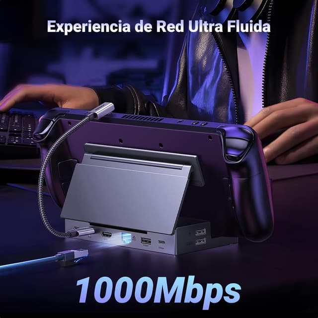 Thumbnail 4 de UGREEN Hub USB C 9 en 1 con HDMI y Soporte Ajustable 🚀