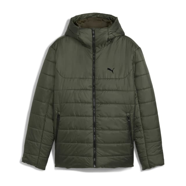 Detalle de Puma ESS Hooded Padded, abrigo acolchado