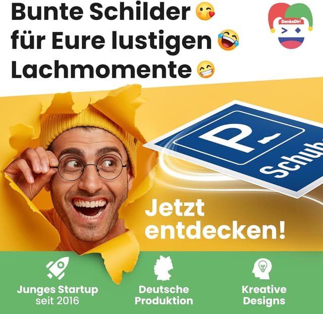 Thumbnail 6 de DankeDir Parkplatz Schild 30 x 20 cm