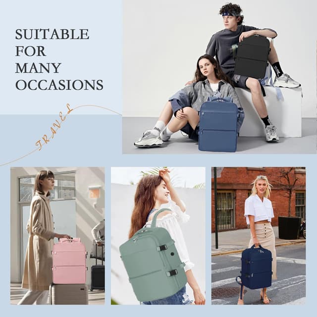 Thumbnail 6 de xlodea for Easyjet Cabin Bag 45x36x20 Underseat Travel Backpack