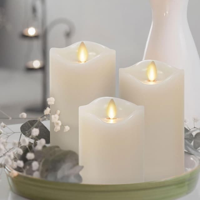 Detalle de Matchless Candle Co. Flameless LED Set 150h 🕯