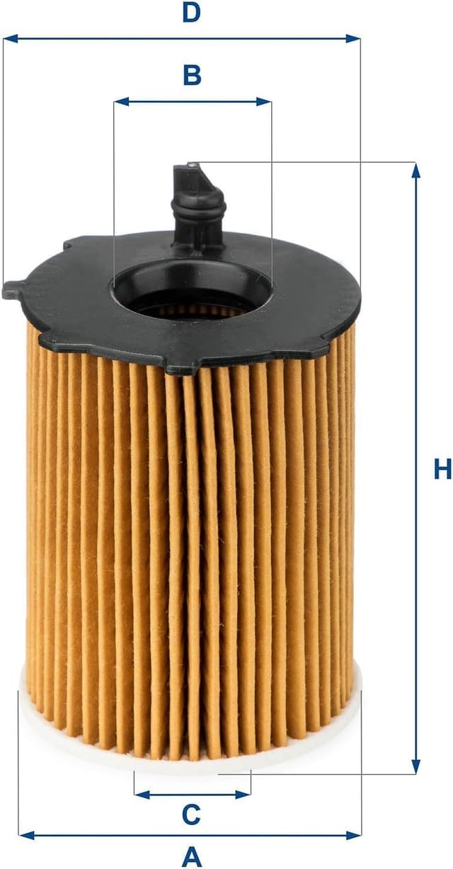 Detalle de UFI Filters 25.037.00 Filtro olio 99 mm