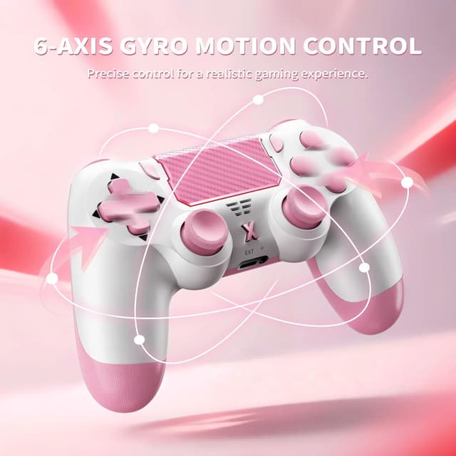 Detalle 2 de Suoxiom Wireless Controller PS-4 mit 1000-mAh-Akku