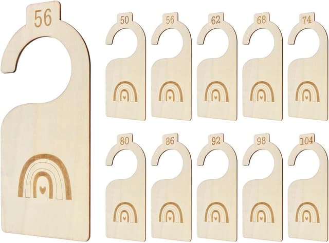 Detalle de Baby-Kleiderschrank-Trennwände 10 Stück