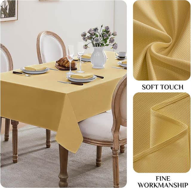 Thumbnail 2 de Softalker nappe rectangulaire dorée 100x140 cm