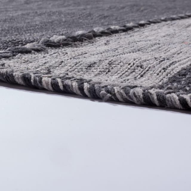 Detalle de Paco Home tapis salon gris 120x170 cm 🛋