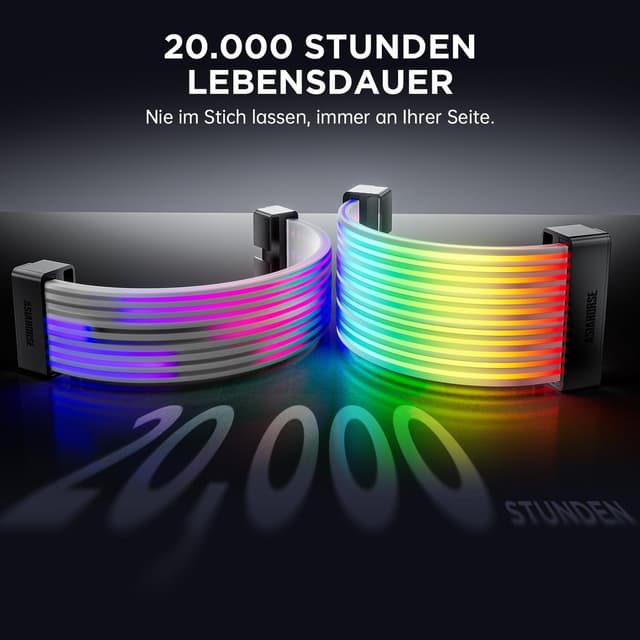 Thumbnail 3 de AsiaHorse ARGB PSU Kabelabdeckungskit 5V 3Pin für PC