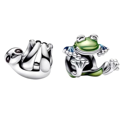 Detalle de LaMenars Rainforest Friends Duo 925 charms