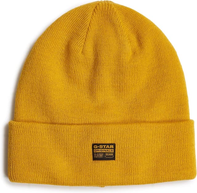 Detalle 2 de G-STAR Herren Effo Long Beanie – langes Strickmützchen mit G-Star-Logo
