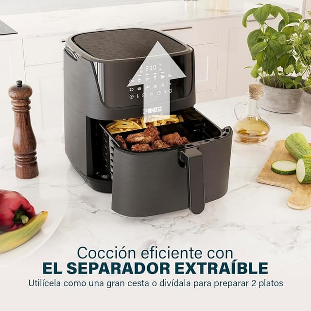 Thumbnail 4 de Princess 182061 Freidora Sin Aceite 6.5L 🍟 Eficiente y Compacta