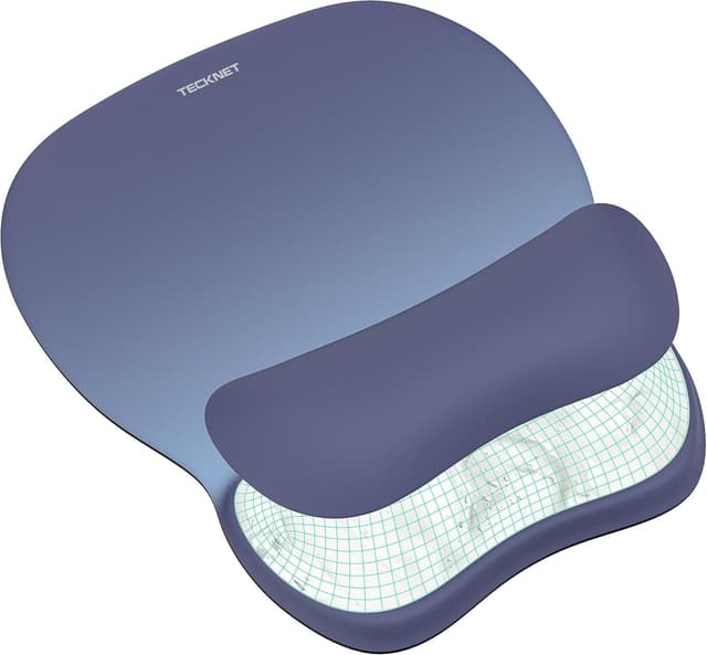 Detalle de TECKNET Tapis souris ergonomique Gel Bleu