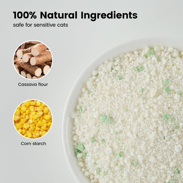 Detalle de Gardner Pet Cassava litter 4 kg clumping