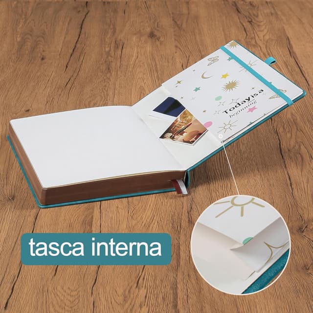 Thumbnail 4 de HwxBen Quaderno Diario A5 con penna