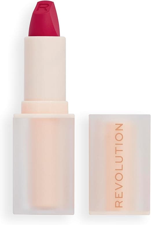Imagen de Revolution Lasting Kiss Lipstick Mate, Color Material Girl 🍷 en OfertitasTOP