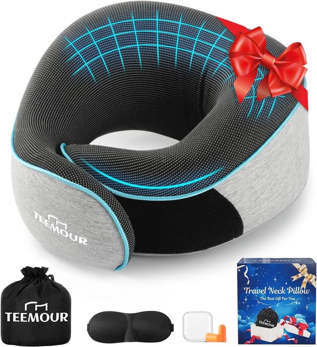 Detalle de Teemour Travel Neck Pillow for Airplanes