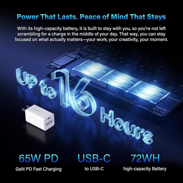 Detalle 2 de GEEKOM GeekBook X14 Pro 2.8K OLED