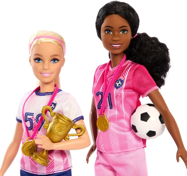 Thumbnail 2 de Barbie Footballeuses 2 poupées et 15 accessoires