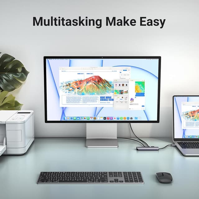 Detalle de UGREEN RevoDok USB C Hub 6-in-1