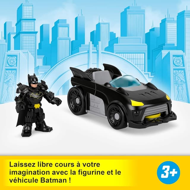 Thumbnail 1 de Imaginext Coffret Batmobile 7,5 cm