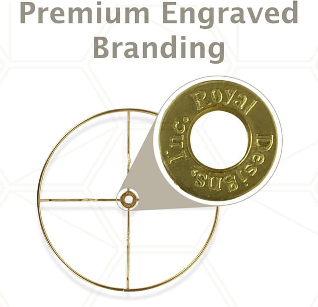 Detalle 2 de Abat-jour Royal Designs DSO-68-16BG