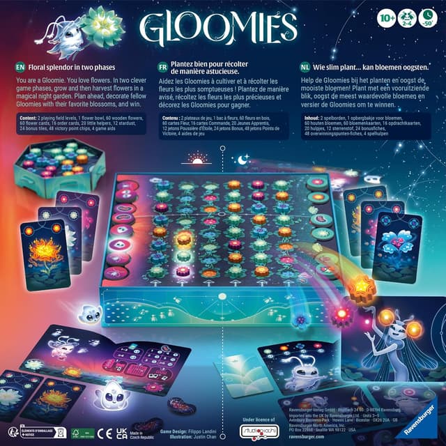 Detalle de Ravensburger Gloomies immersive strategy board game (Age 10+)