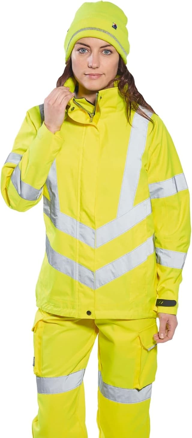 Thumbnail 6 de Veste haute visibilité Portwest Lw70 respirante avec capuche amovible (1 pièce)