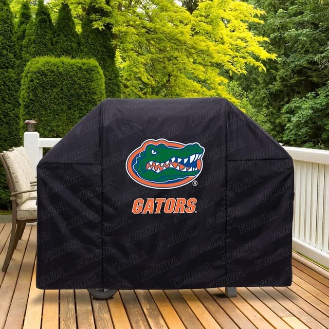 Detalle de YouTheFan NCAA Heavy Duty Waterproof Grill Cover for Team Pride and Weather Protection (Grills up to 5’ Wide)