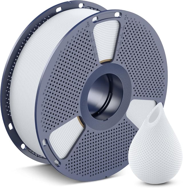 Detalle de SUNLU PETG Filament 1.75mm (PETG Ceramic) — 1kg spool for stronger, less-stringy prints