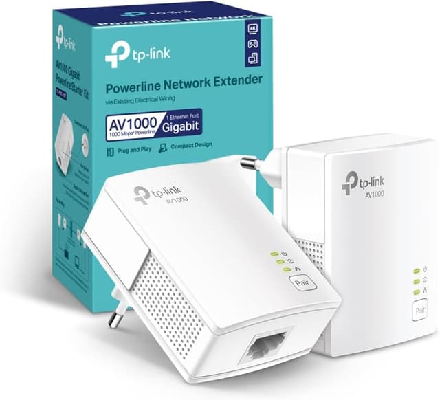 Imagen de TP-Link TL-PA717 Powerline Gigabit 1000 Mbps en OfertitasTOP