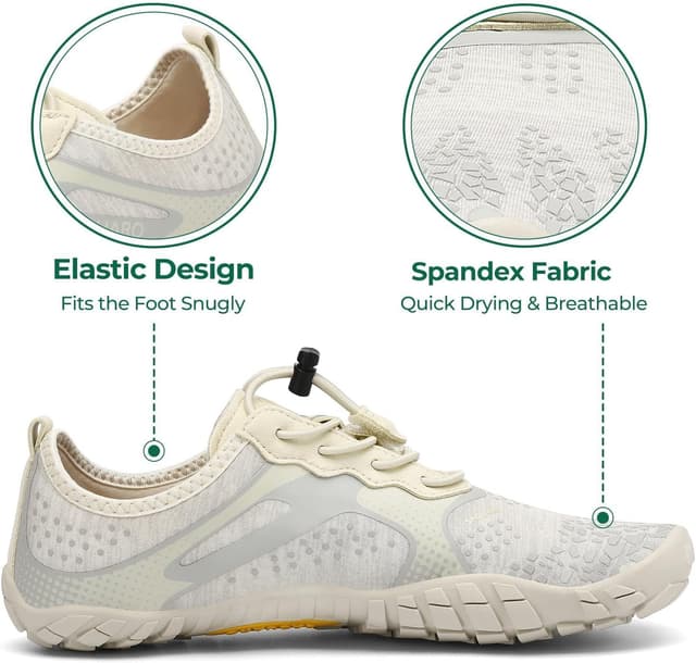 Detalle de SAGUARO Chaussure minimaliste Homme/Femme antidérapante pour trail, running & gym (EU GR.35-48)