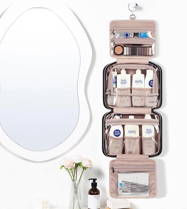 Detalle 2 de NISHEL Travel Toiletry Bag—Large hanging organizer