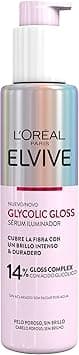 Detalle de L'Oréal Elvive Sérum Glycolic Gloss ✨ Cabello brillante y suave