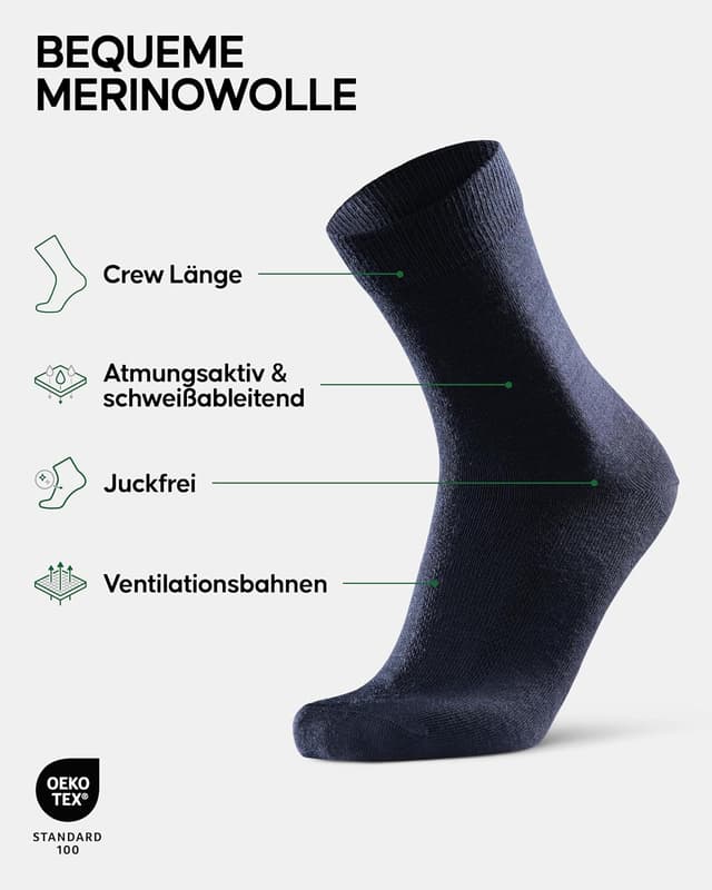 Detalle 2 de Danish Endurance Merino Socken 43–47