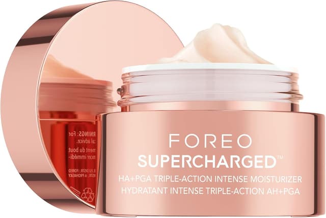 Detalle de FOREO SUPERCHARGED HA+PGA Feuchtigkeitscreme 50 ml