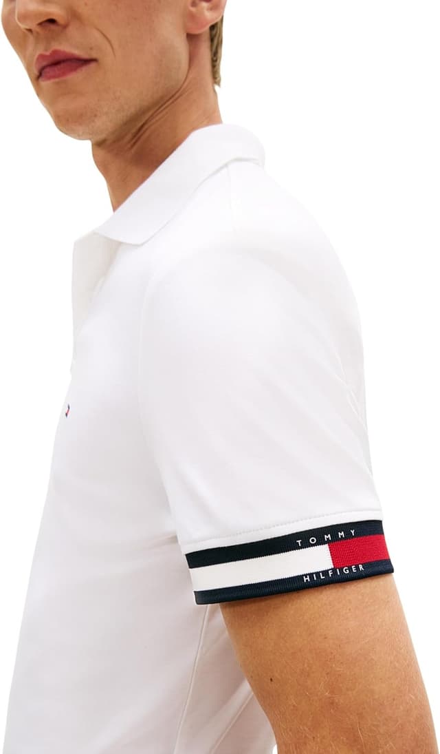 Detalle de Tommy Hilfiger polo slim in cotone 1