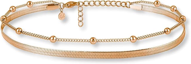 Detalle de GD GOOD.designs Cavigliera a più file 22–27 cm 🩷