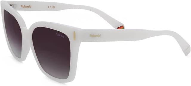 Detalle 2 de Polaroid PLD 6192/S occhiali da donna quadrati fucsia con lente grigio polarizzato