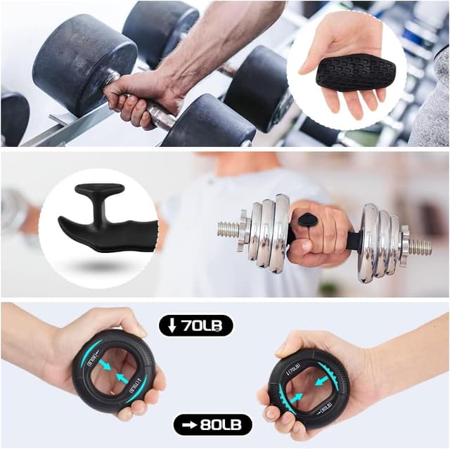 Detalle 2 de flintronic poignées d’haltérophilie 9,1 x 4,7