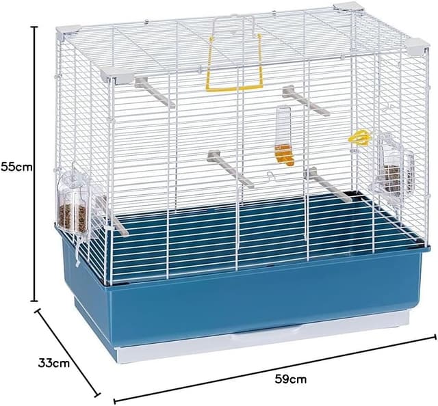 Thumbnail 5 de Ferplast Piano 4 cage pour canaris 59 x 33 x 55 cm đŠ