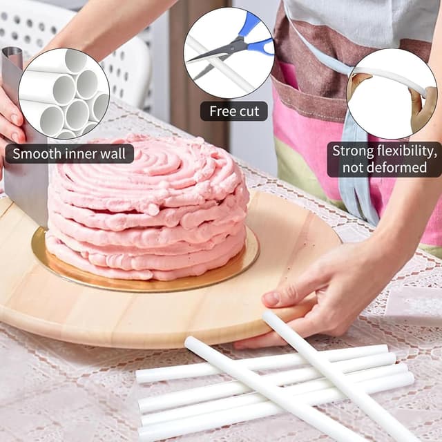 Detalle 2 de AMSGANK Tortenständer für Torten 9 cm