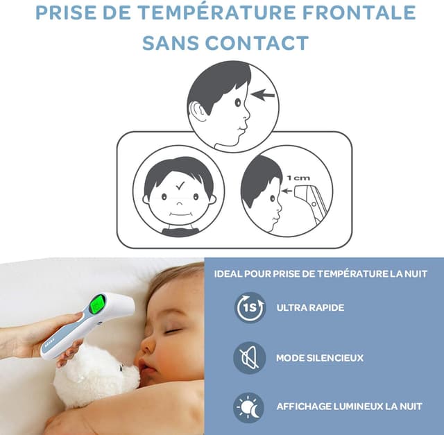 Thumbnail 4 de Béaba Thermomètre infrarouge 1 seconde