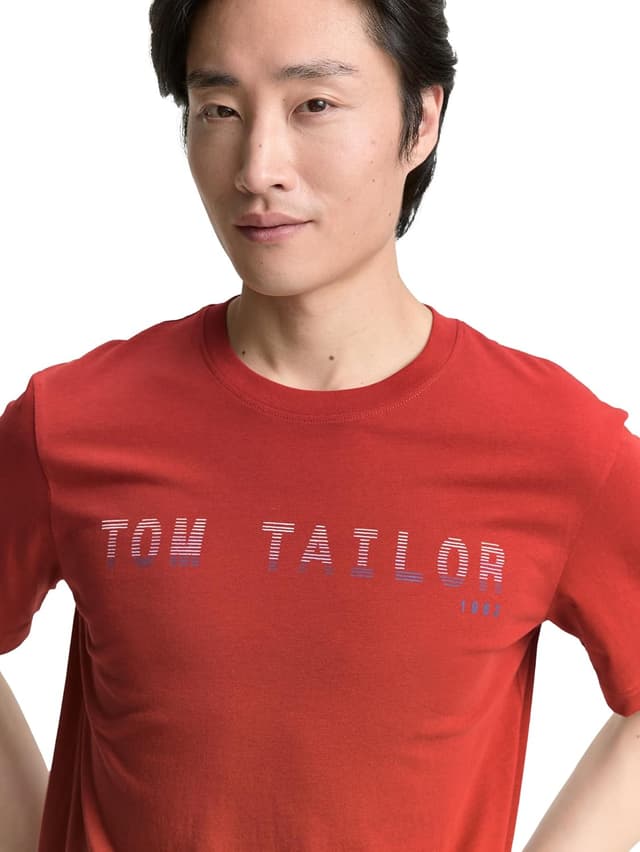 Detalle de TOM TAILOR 1046789 T-Shirt da uomo a maniche corte