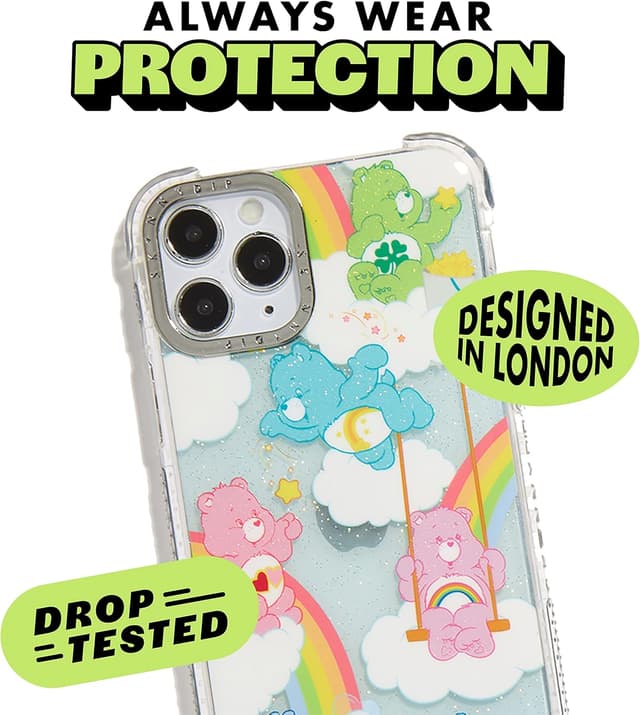 Detalle de Skinnydip Cute & Kawaii-Parent iPhone Case (Care Bear Rainbow) for iPhone 15 Pro Max