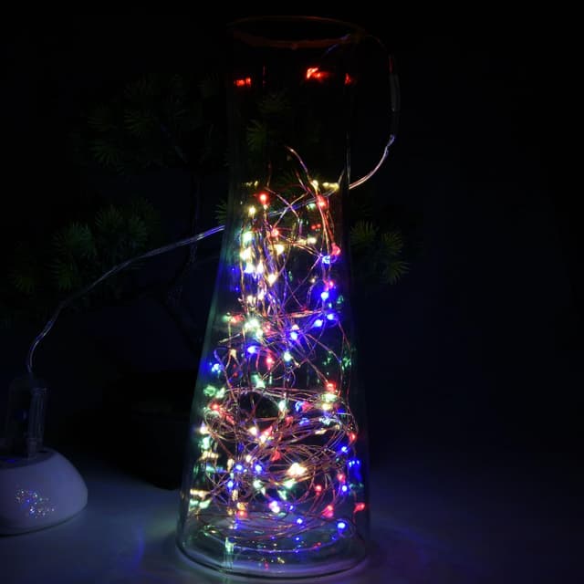 Detalle 1 de KARSUM USB fairy lights 36ft, 100 LEDs