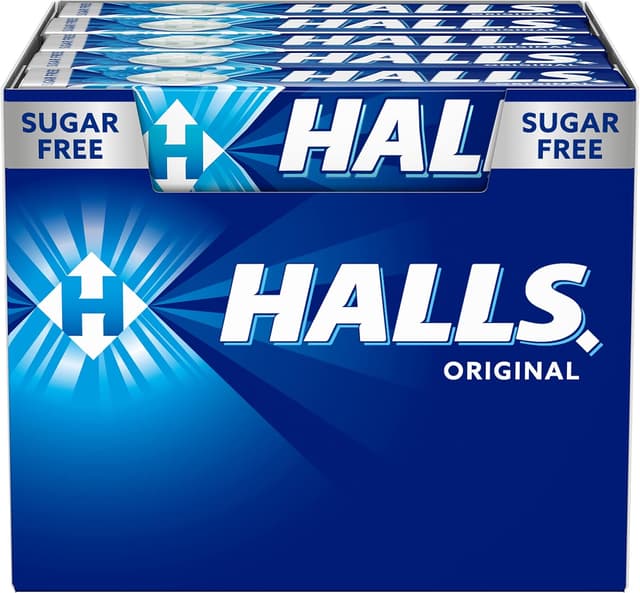 Detalle 2 de HALLS Eucalipto Caramelo Sin Azúcar