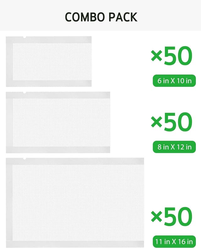 Thumbnail 3 de Syntus Vacuum Sealer Bags 150 Pack 🥫