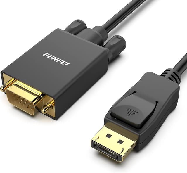 Detalle de BENFEI DisplayPort auf VGA Kabel 1,8 m