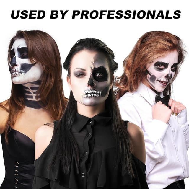 Detalle de Aomig Bodypainting Öl-Cremestift in Schwarz – ölbasierte Schminkfarbe für Gesicht & Körper