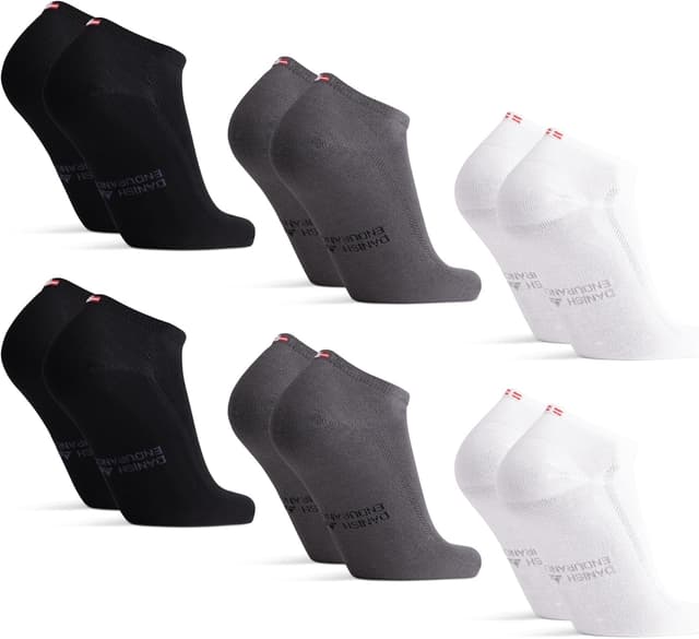 Thumbnail 6 de DANISH ENDURANCE Chaussettes basses 6 paires